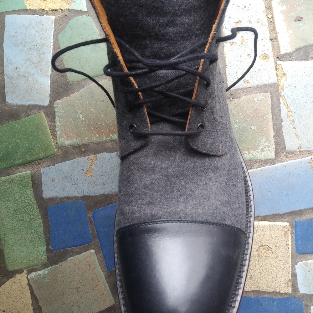 Taft "the jack boot in black"